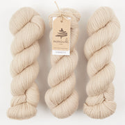 Mominoki Yarn FINNWOOL - MILK TEA Wool Fingering beige Yarn
