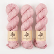 Mominoki Yarn SOCK FINE 4PLY - FLAMINGO Polyamide Merino wool Fingering pink Yarn
