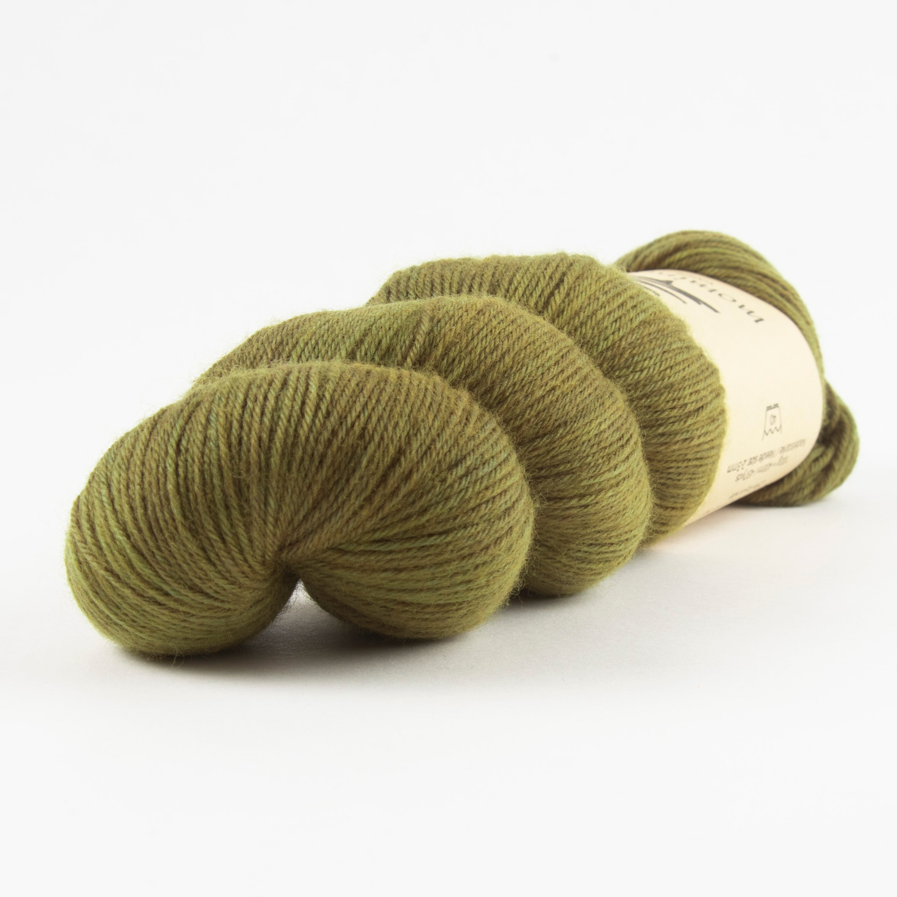 SOCK FINE 4ply - Olive Green – Mominoki Yarn