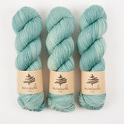 Mominoki Yarn SOCK FINE 4PLY - SAGE Polyamide Merino wool Fingering green Yarn