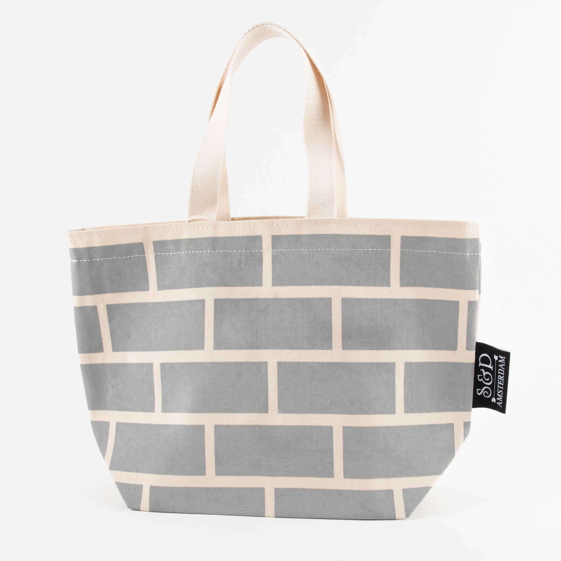 LOVE IT NIKO BAG - BRICKS gray-1 Project Bags