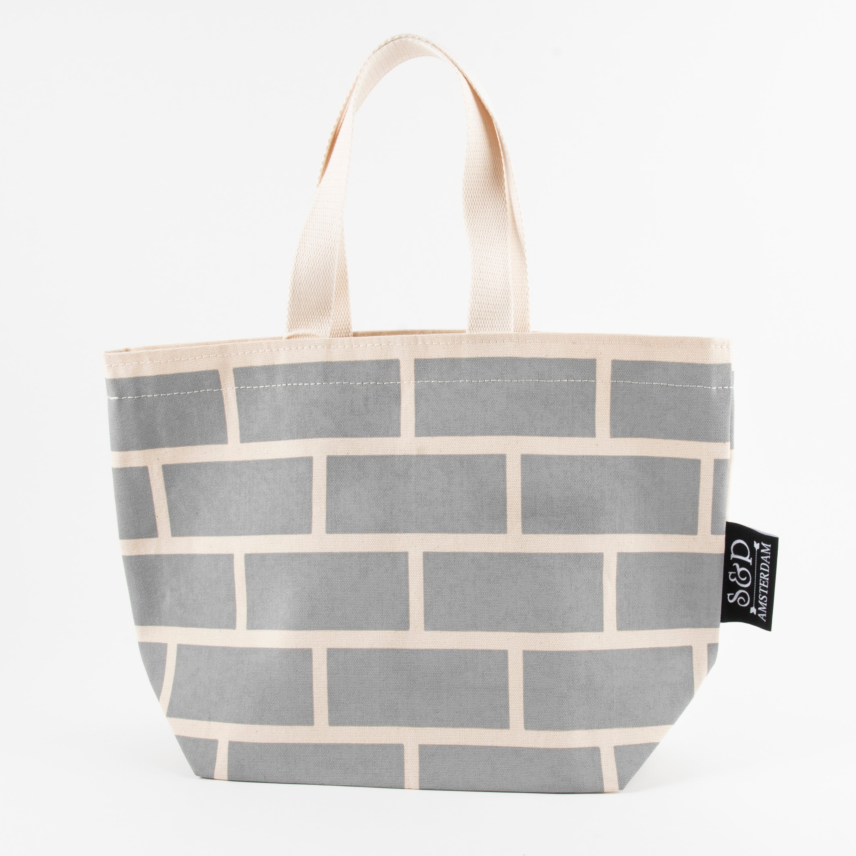 LOVE IT NIKO BAG - BRICKS gray-1 Project Bags
