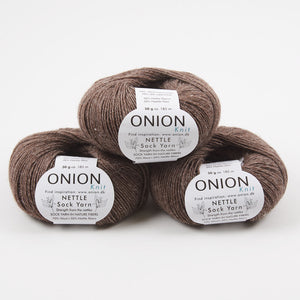 NETTLE SOCK - V1003 BRUN