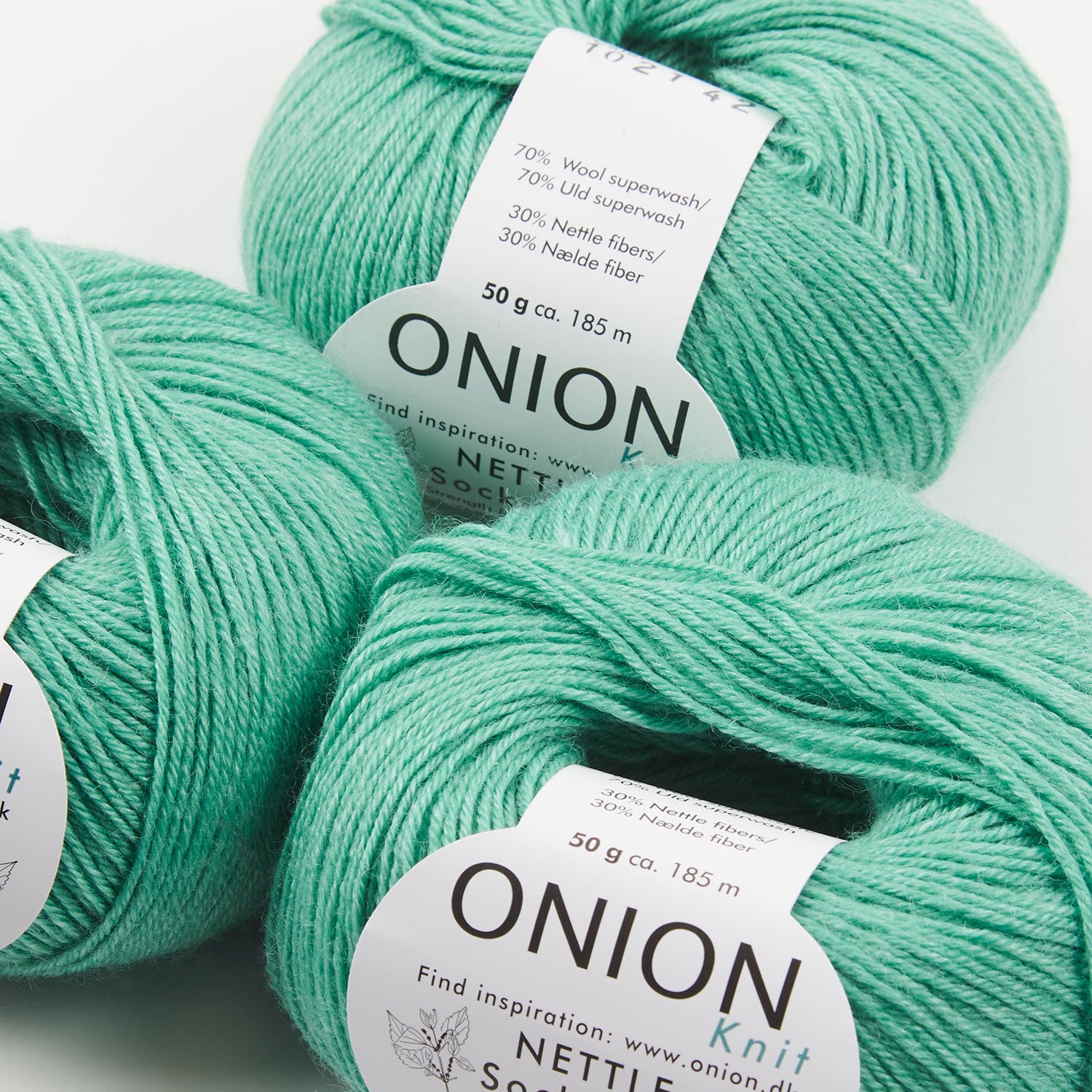 Nettle Sock - V1021 Lys Grøn