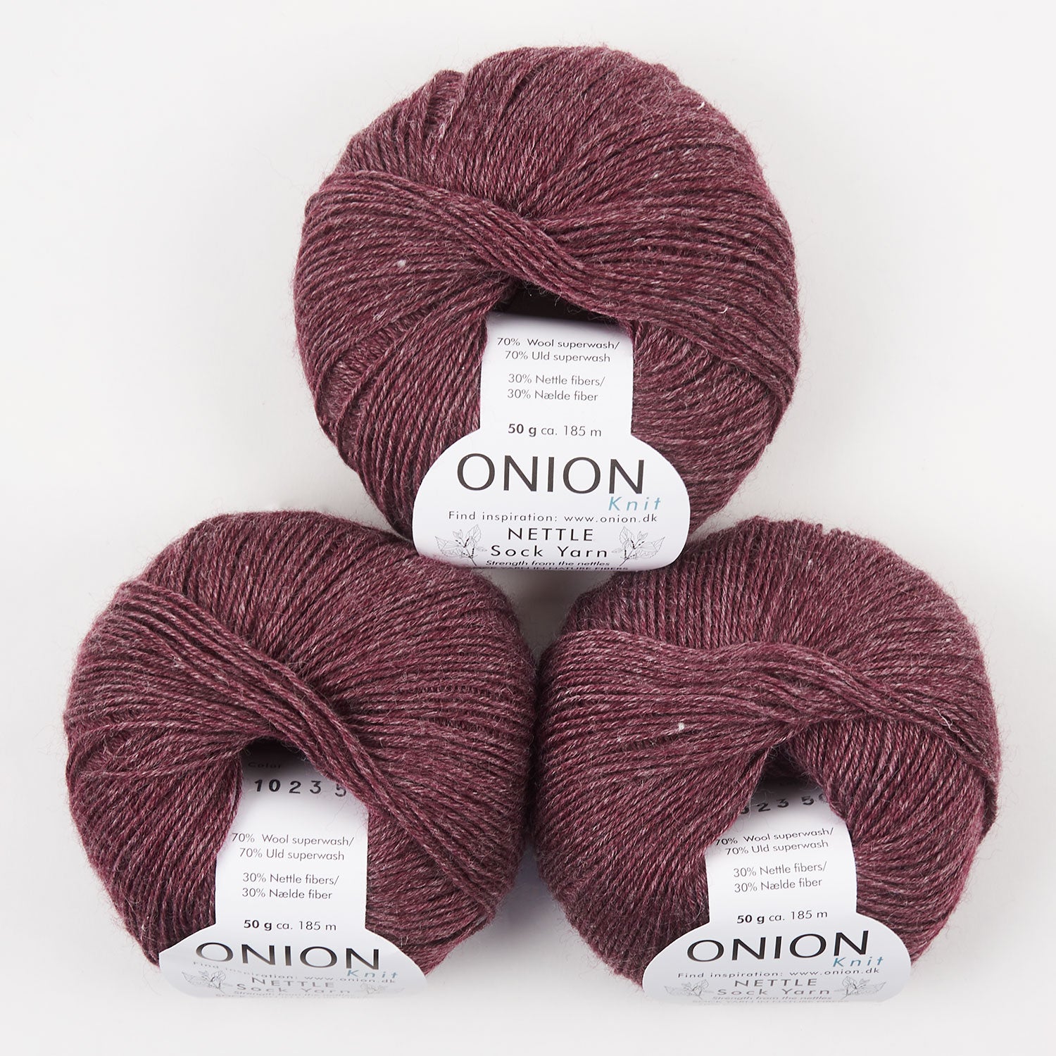 NETTLE SOCK - V1023 BLOMME