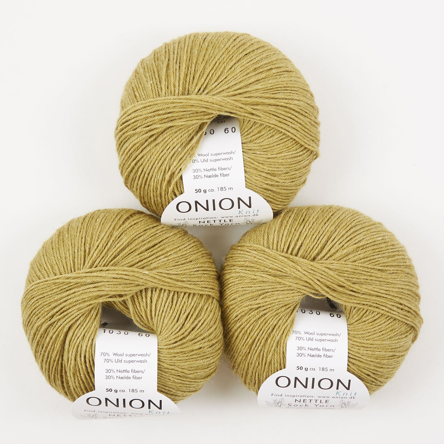 NETTLE SOCK - V1030 OLIVENGRØN