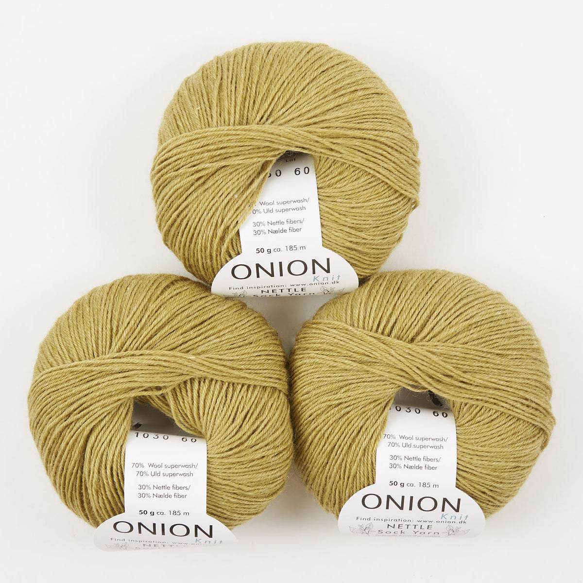 NETTLE SOCK - V1030 OLIVENGRØN