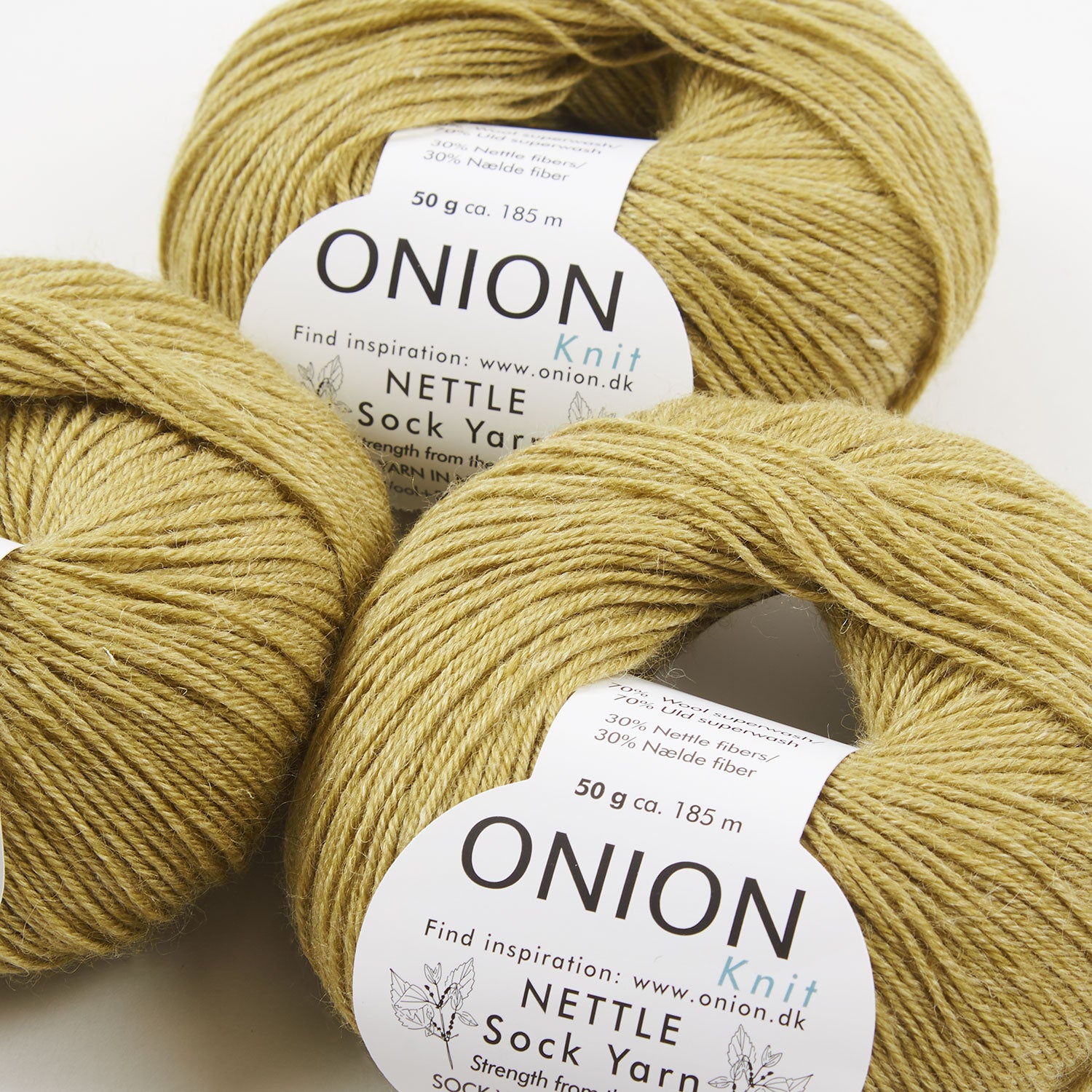 Nettle Sock - V1030 Olivengrøn