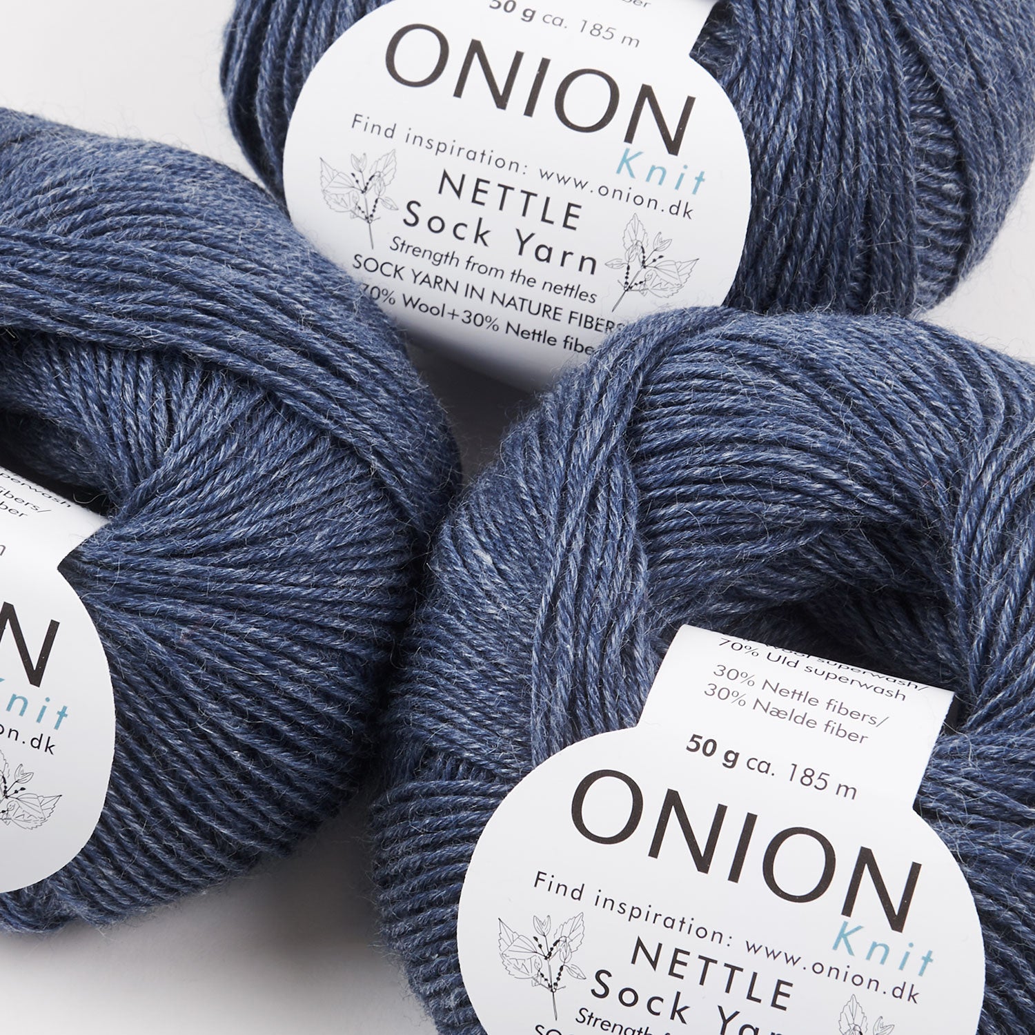 Nettle Sock - V1010 Mørk Blå