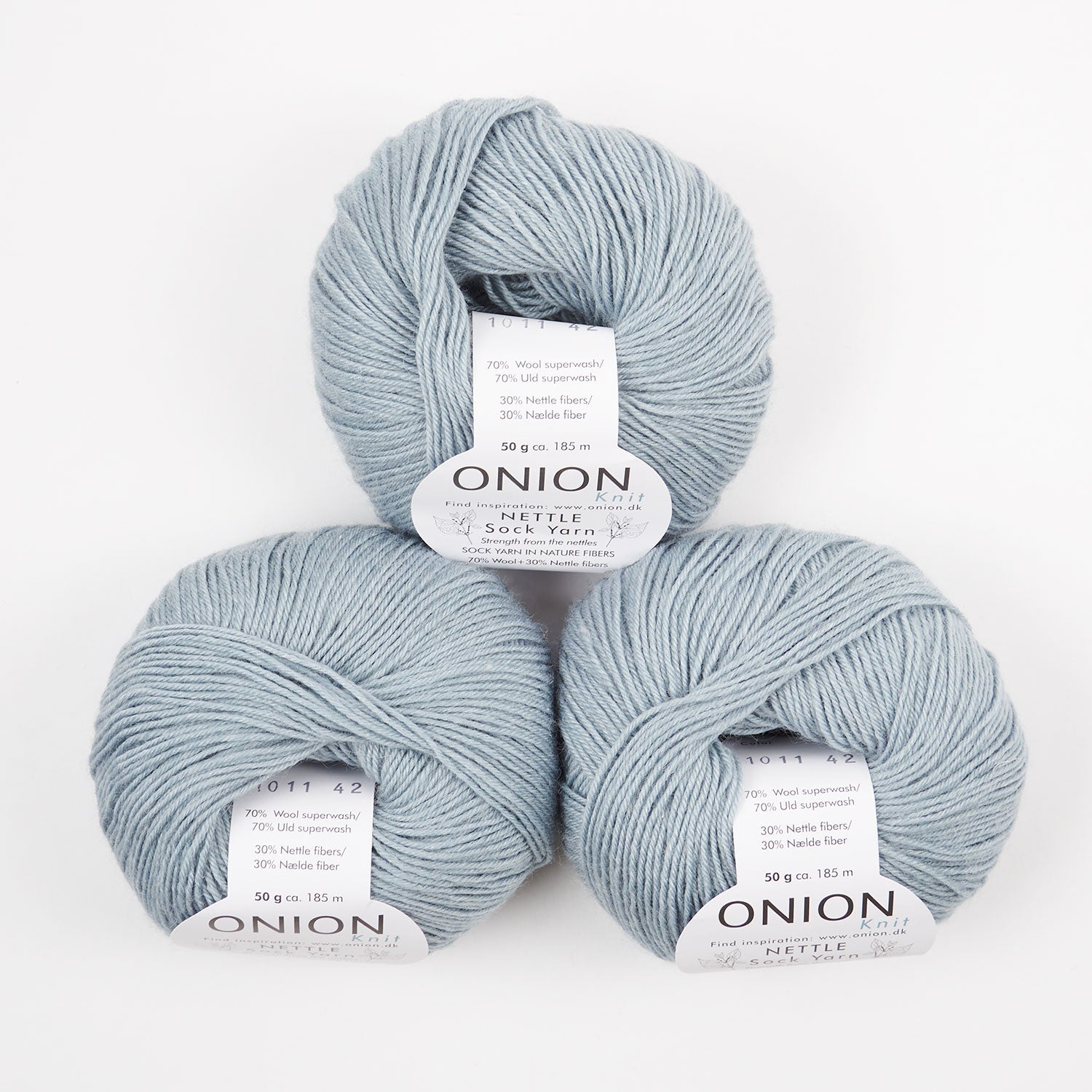 NETTLE SOCK - V1011 DOUCE GRØN