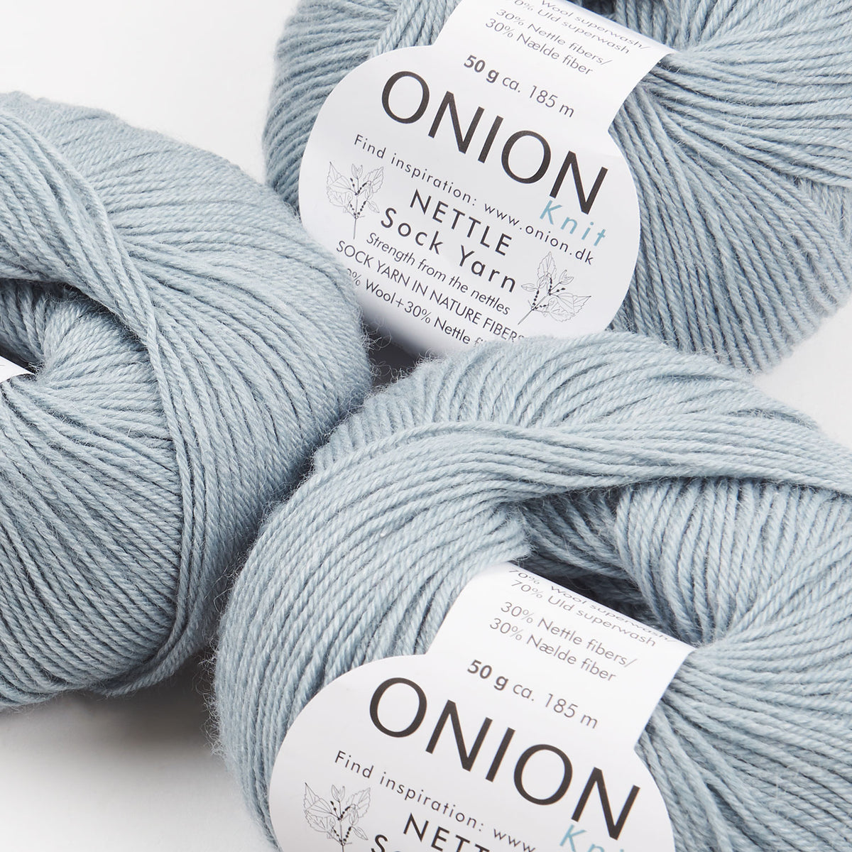 NETTLE SOCK - V1011 DOUCE GRØN