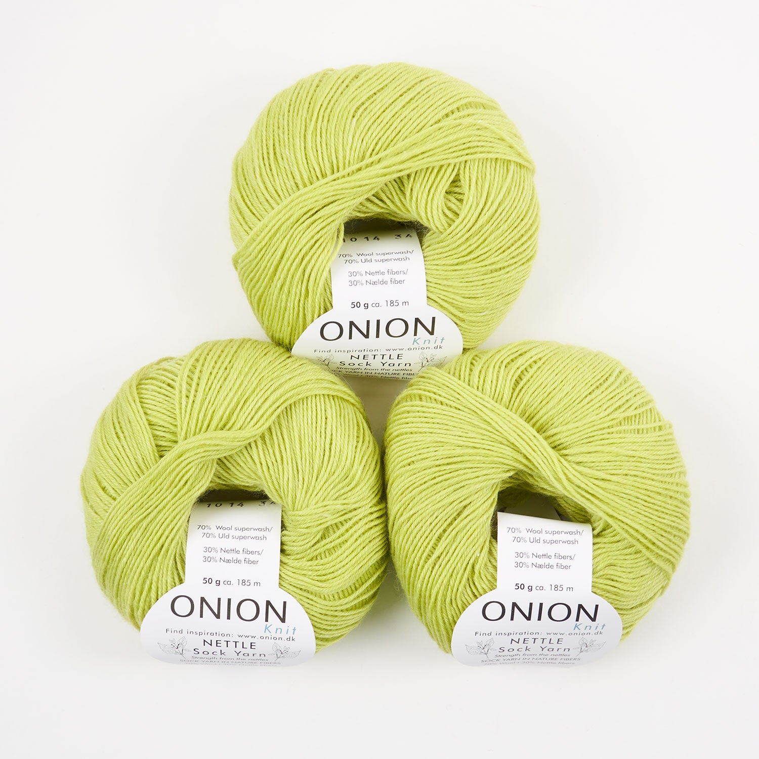 NETTLE SOCK - V1014 LIME