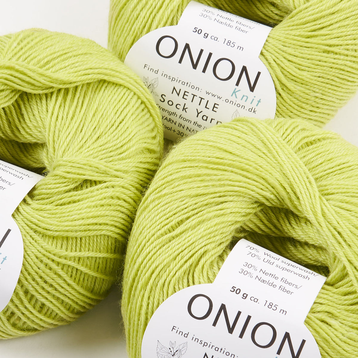 NETTLE SOCK - V1014 LIME