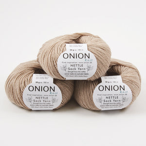 NETTLE SOCK - V1015 SAND