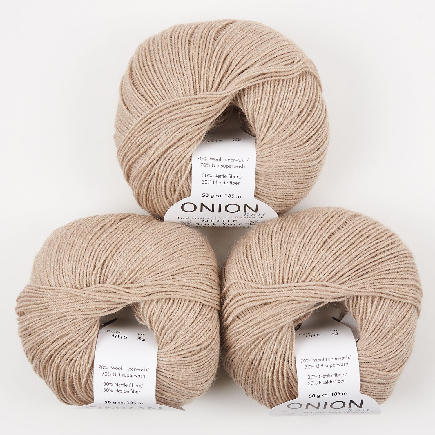 NETTLE SOCK - V1015 SAND