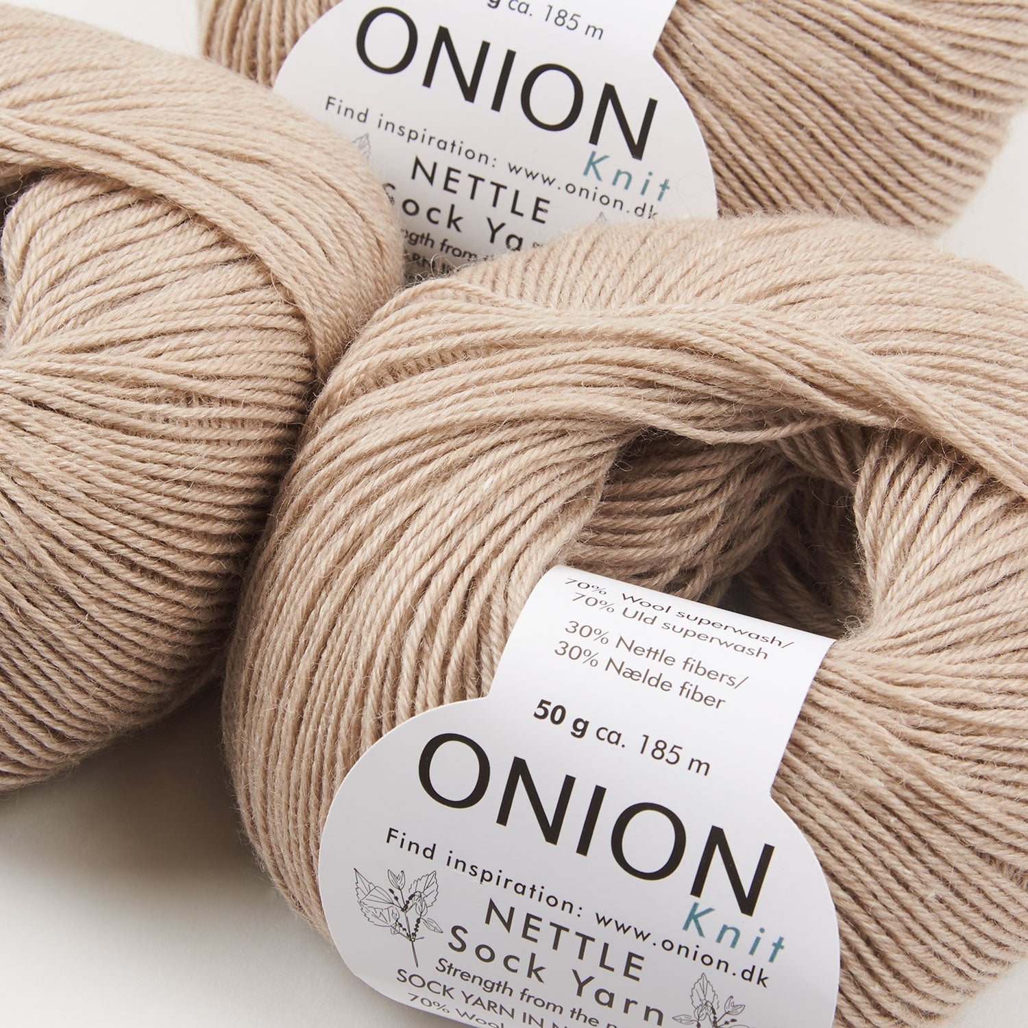 Nettle Sock - V1015 Sand