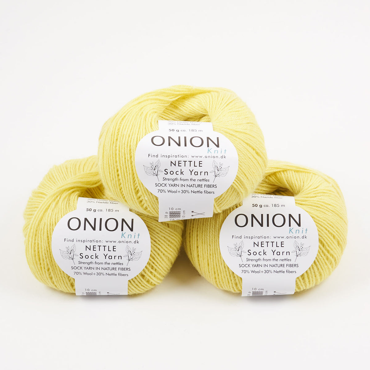 NETTLE SOCK - V1019 CITRON