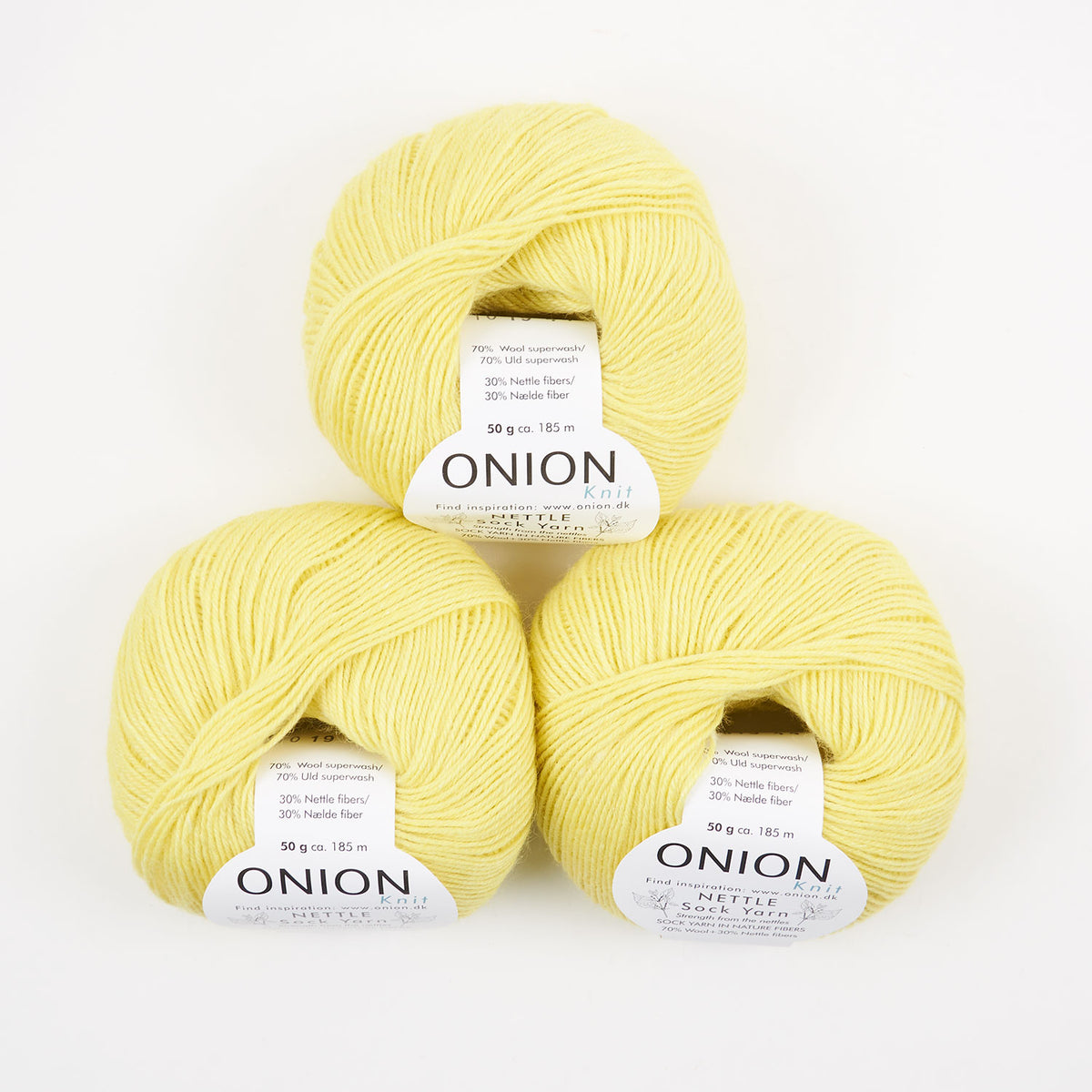 NETTLE SOCK - V1019 CITRON