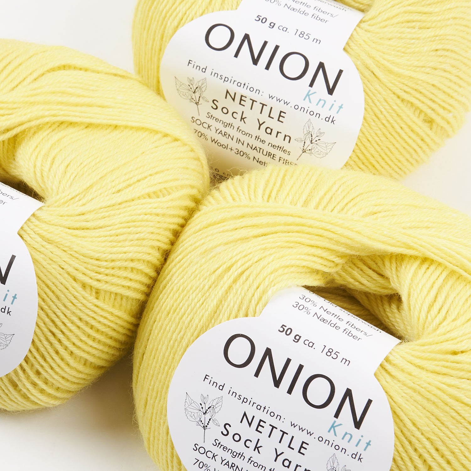 Nettle Sock - V1019 Citron