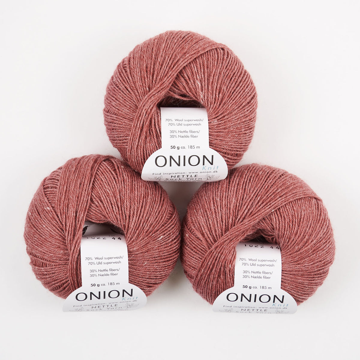 NETTLE SOCK - V1022 MARSALA
