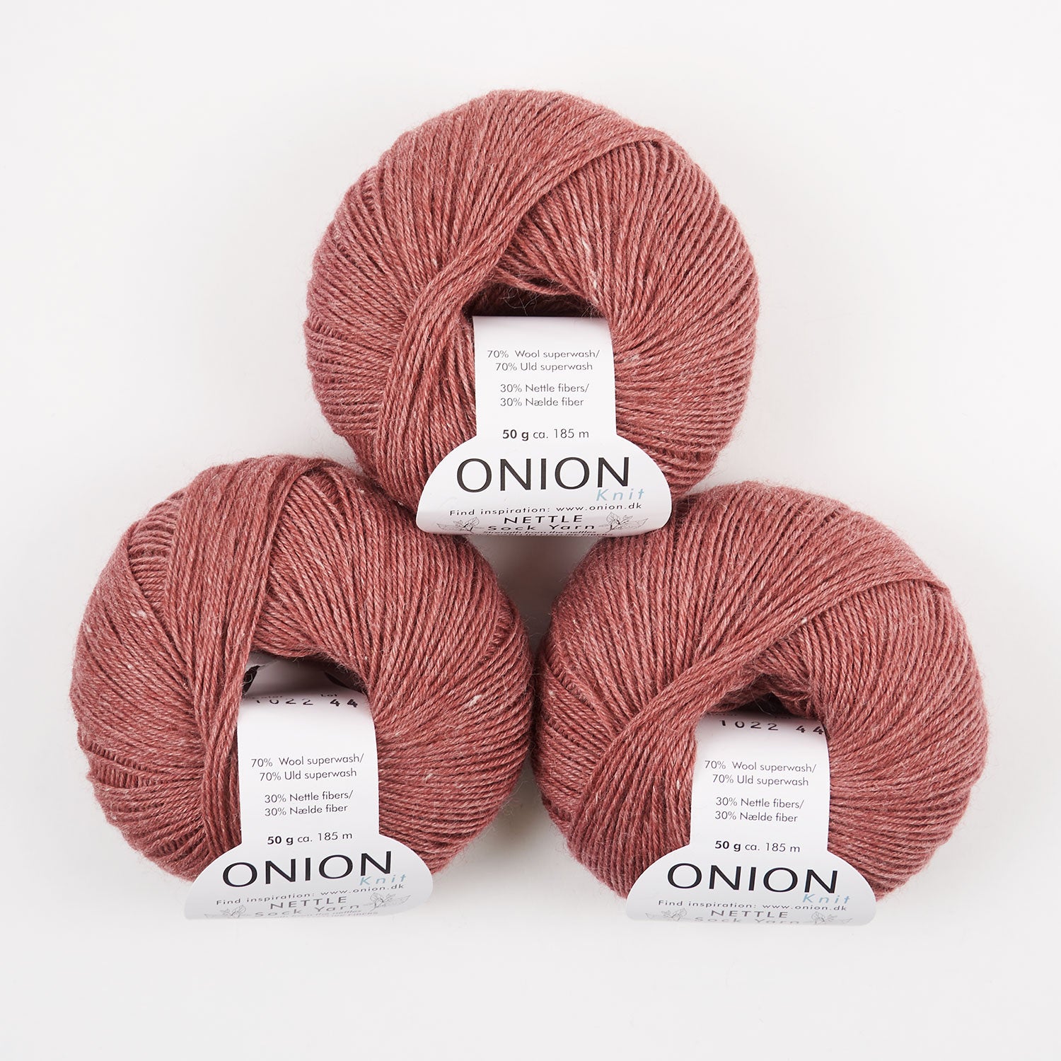 NETTLE SOCK - V1022 MARSALA