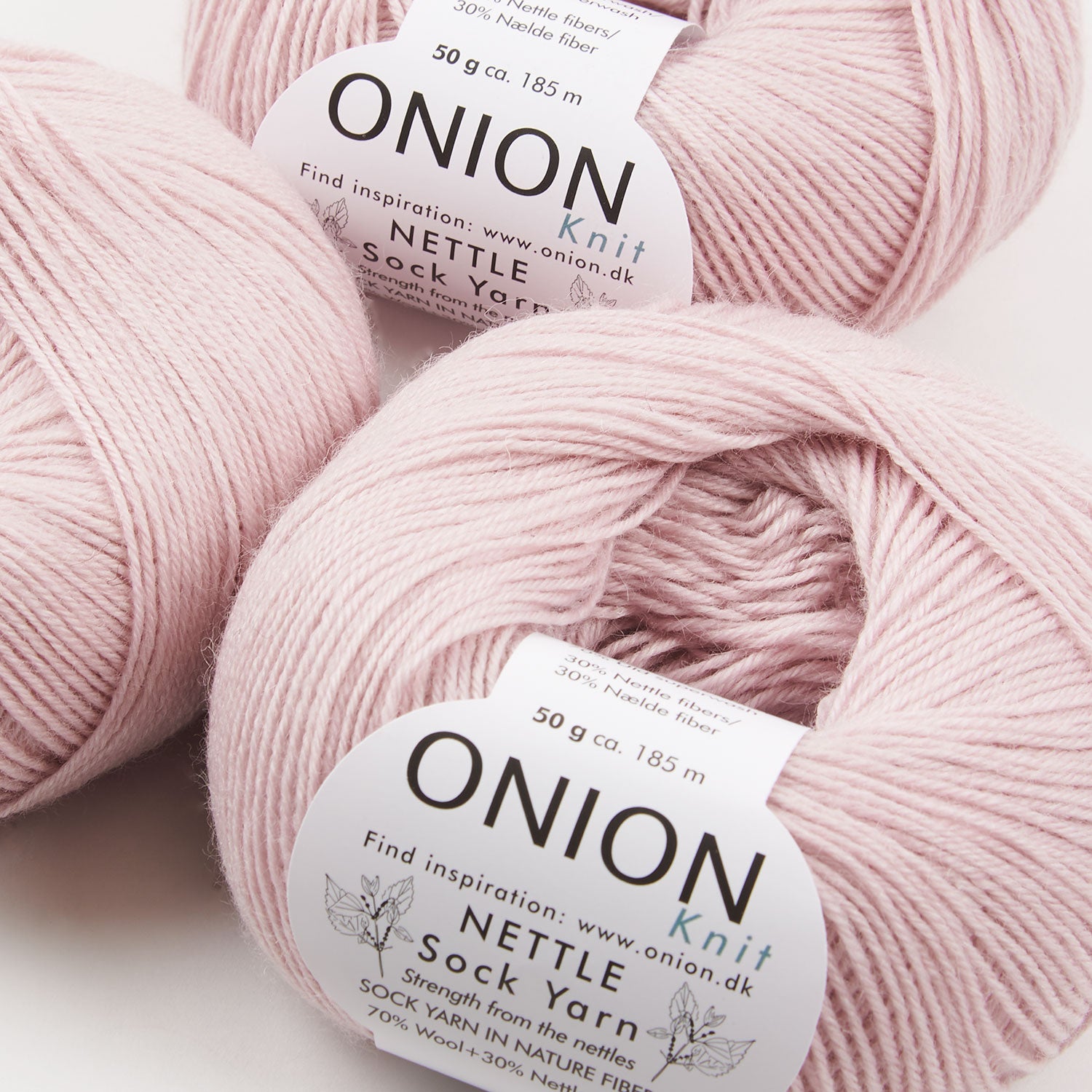 Nettle Sock - V1029 Lys Rosa