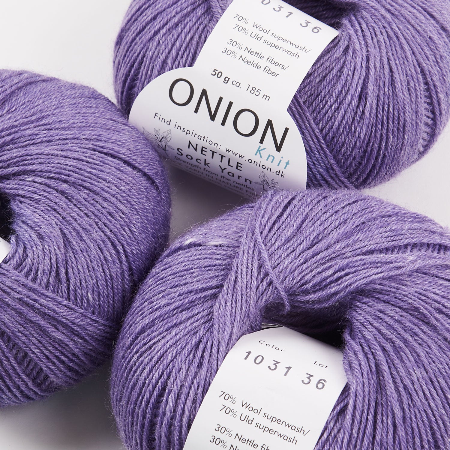 Nettle Sock - V1031 Lavendel Lilla