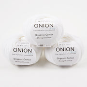 ONION ORGANIC COTTON - V102 HVID Cotton Sport white Yarn