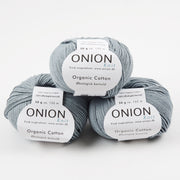 ONION ORGANIC COTTON - V103 GRÅ Cotton Sport grey Yarn