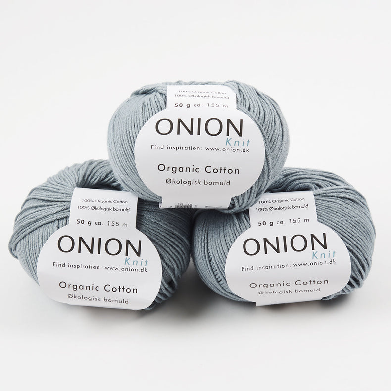 ORGANIC COTTON - V103 GRÅ