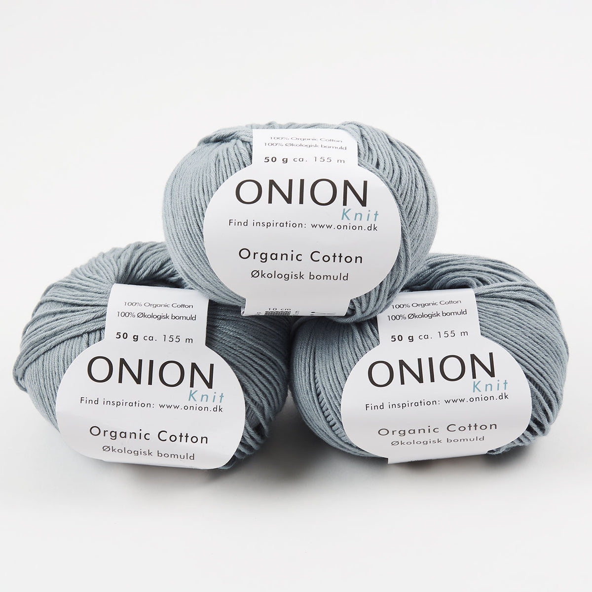 ORGANIC COTTON - V103 GRÅ