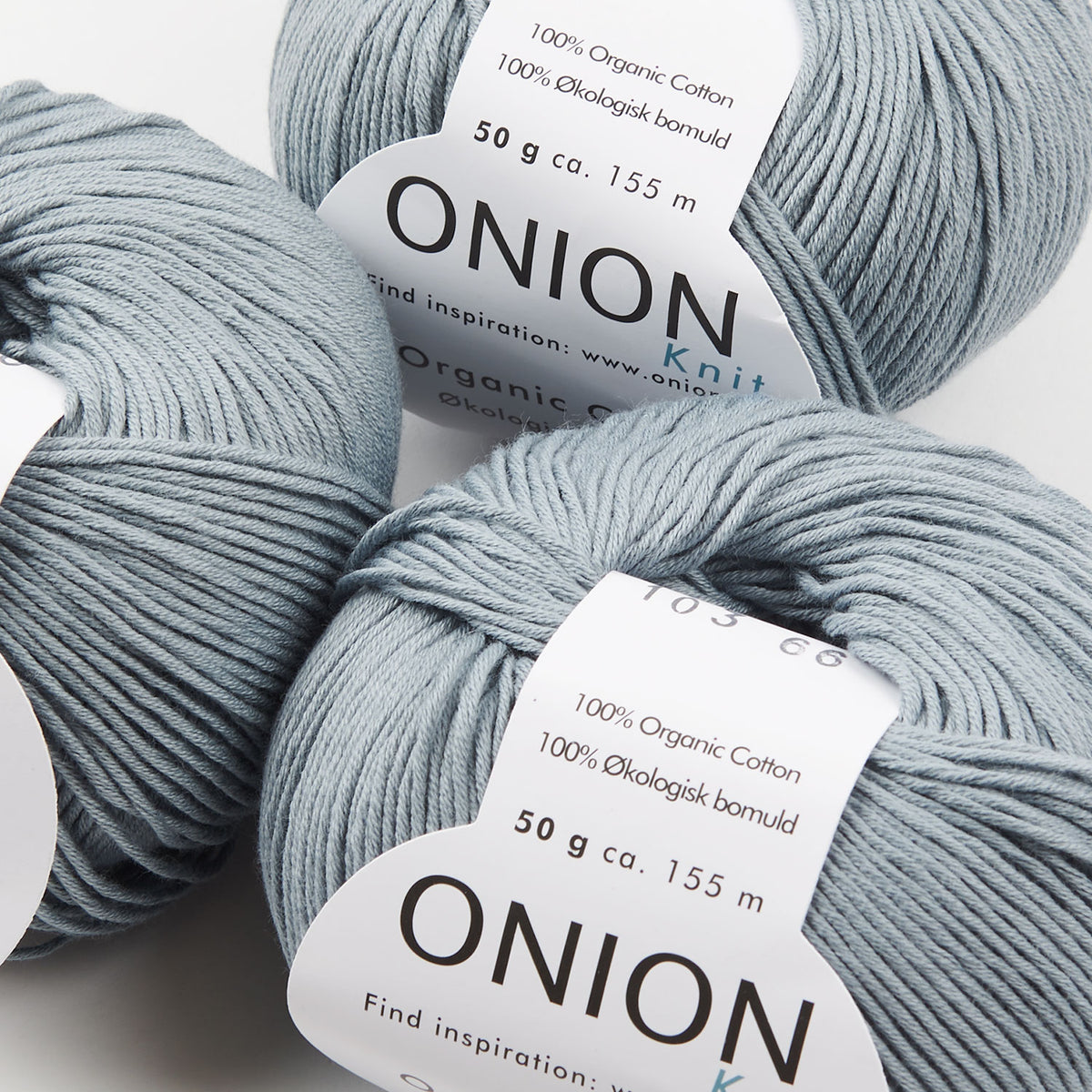 ORGANIC COTTON - V103 GRÅ