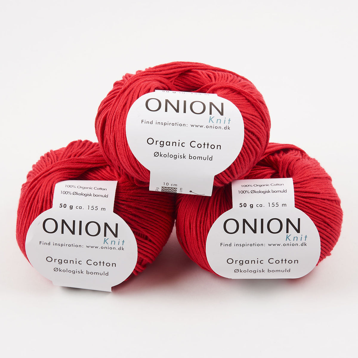 ORGANIC COTTON - V106 RØD