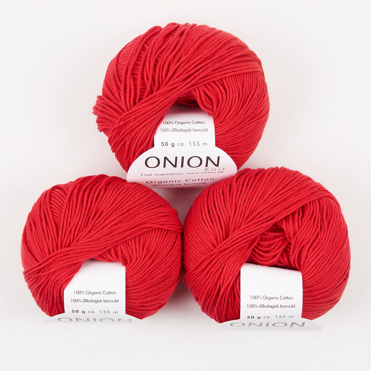 ORGANIC COTTON - V106 RØD