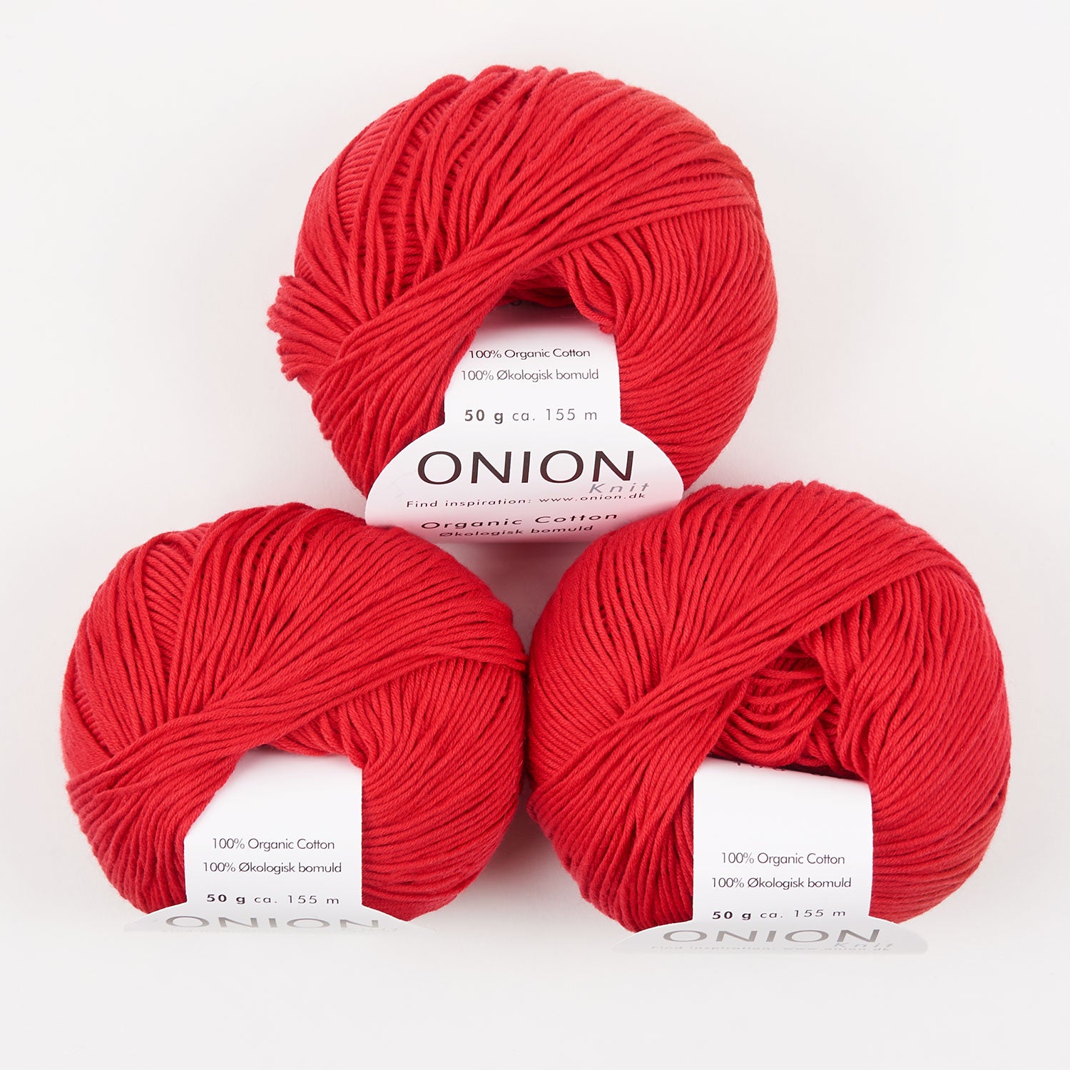 ORGANIC COTTON - V106 RØD