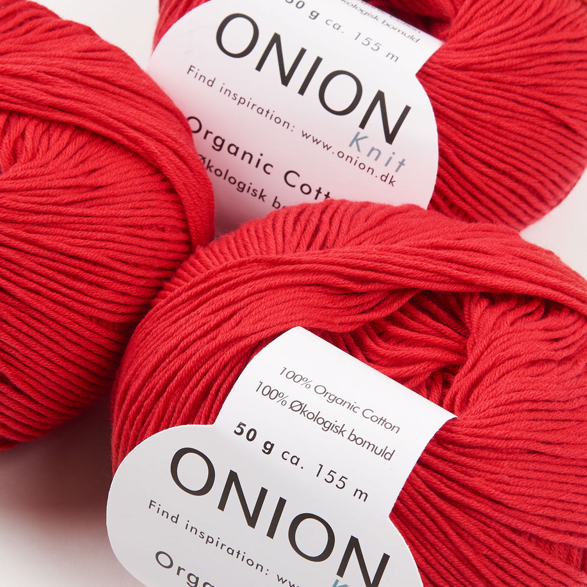 ORGANIC COTTON - V106 RØD