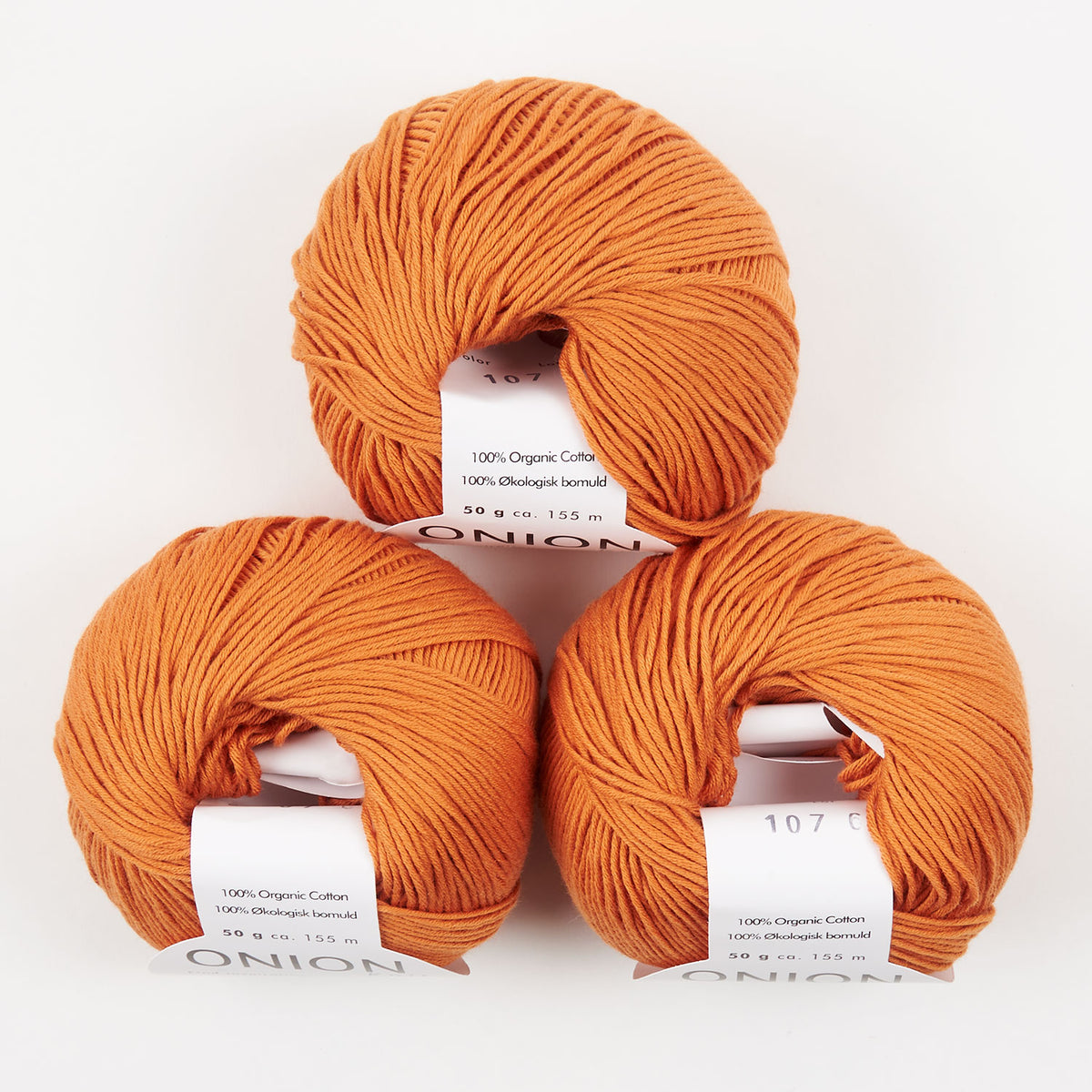 ORGANIC COTTON - V107 ORANGE