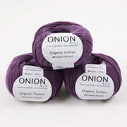 ONION ORGANIC COTTON - V108 LILLA Cotton Sport purple Yarn