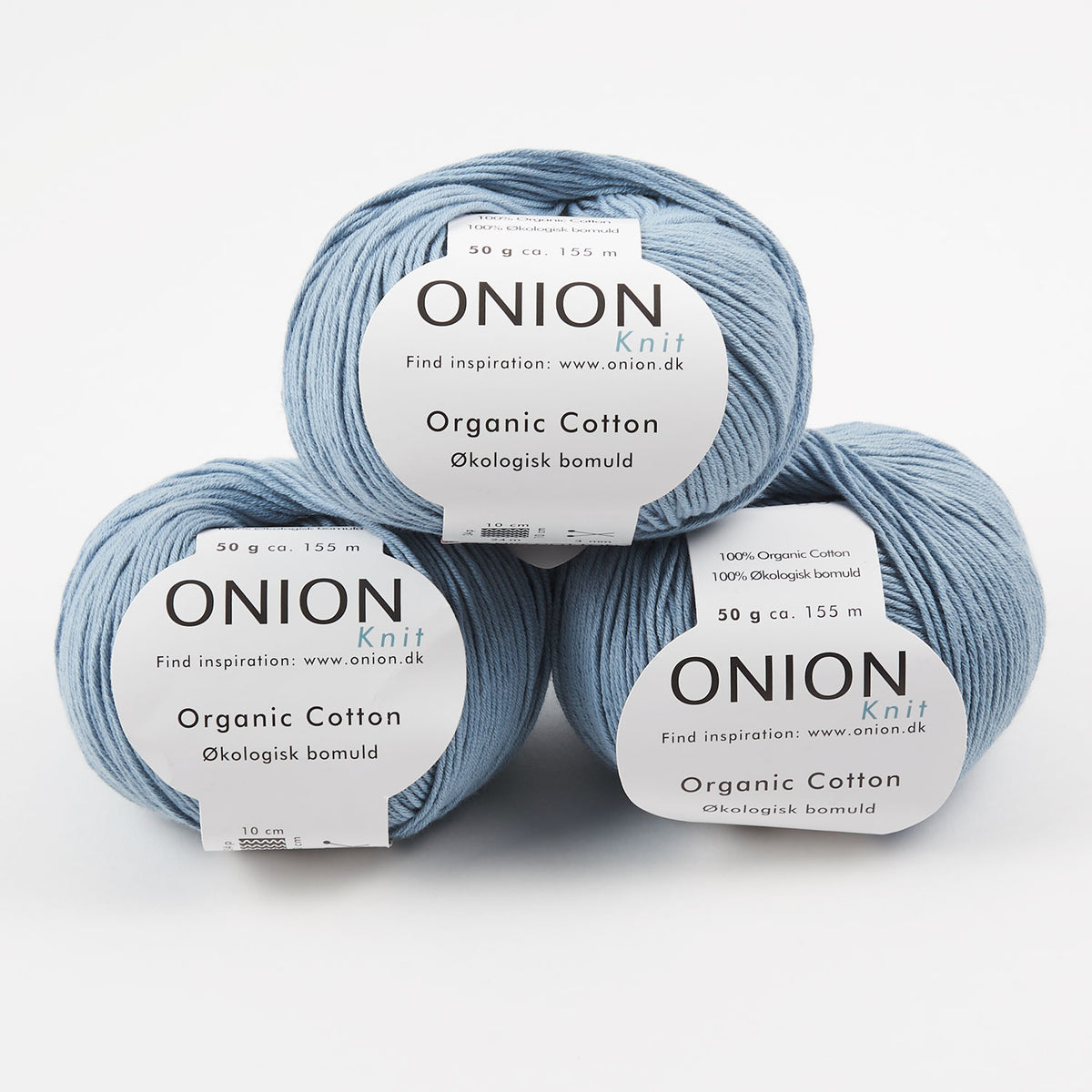 ORGANIC COTTON - V110 LYS DOUCE BLÅ