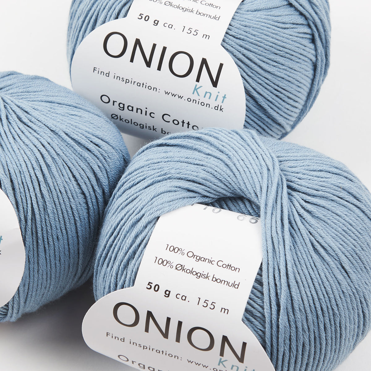 ORGANIC COTTON - V110 LYS DOUCE BLÅ