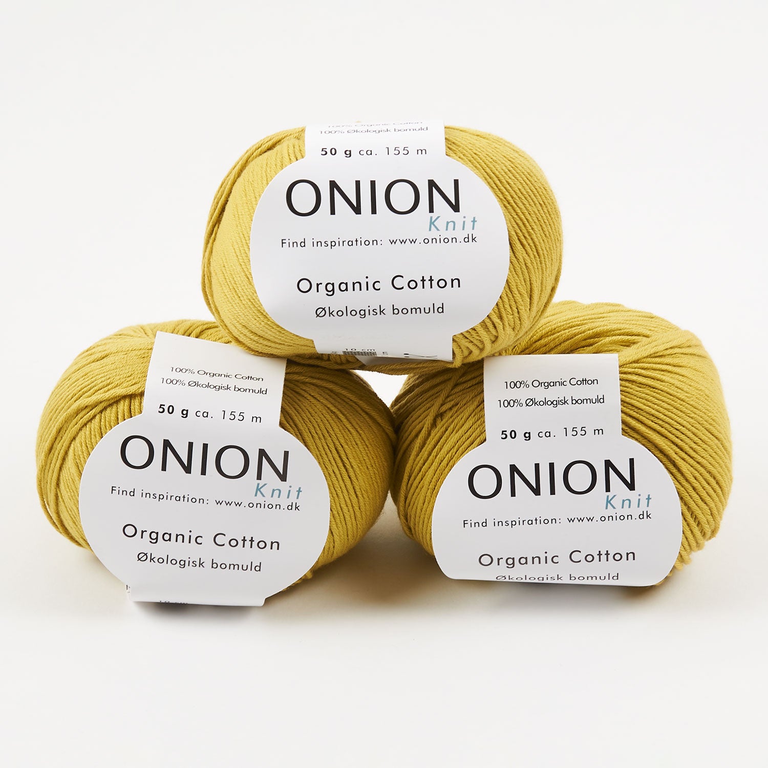 ONION ORGANIC COTTON - V111 KARRY Cotton Sport yellow Yarn