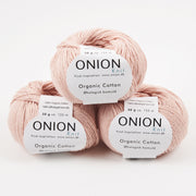 ONION ORGANIC COTTON - V113 FERSKEN-ROSA Cotton Sport pink Yarn