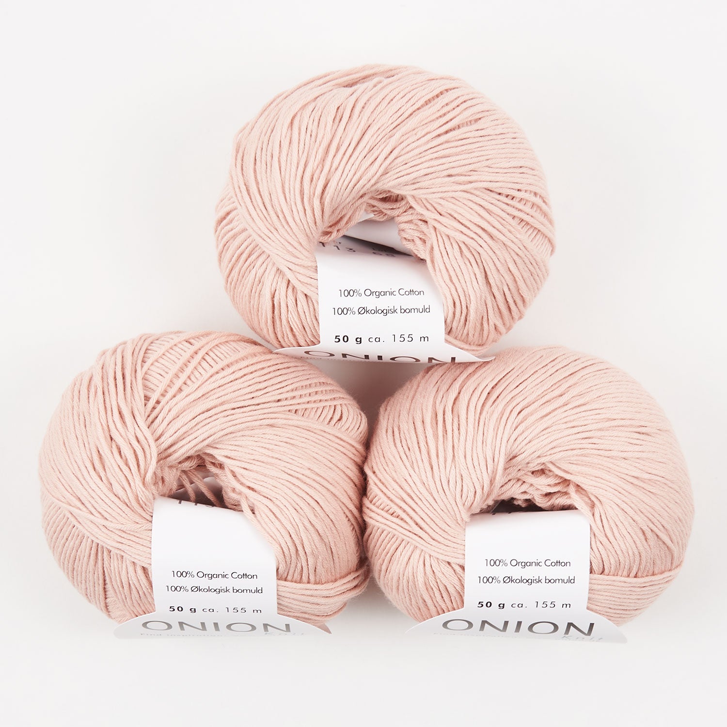 ORGANIC COTTON - V113 FERSKEN-ROSA