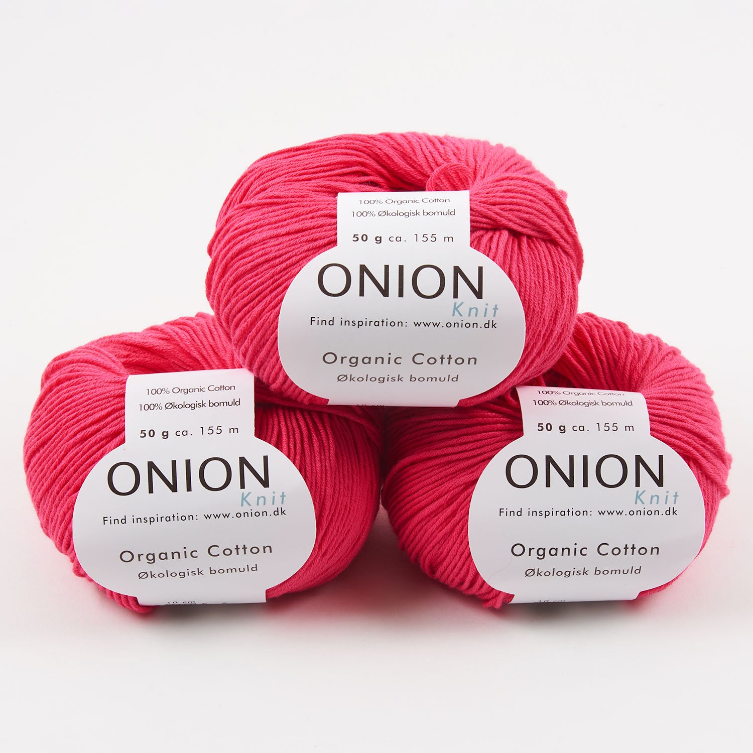 ONION ORGANIC COTTON - V115 PINK Cotton Sport pink Yarn