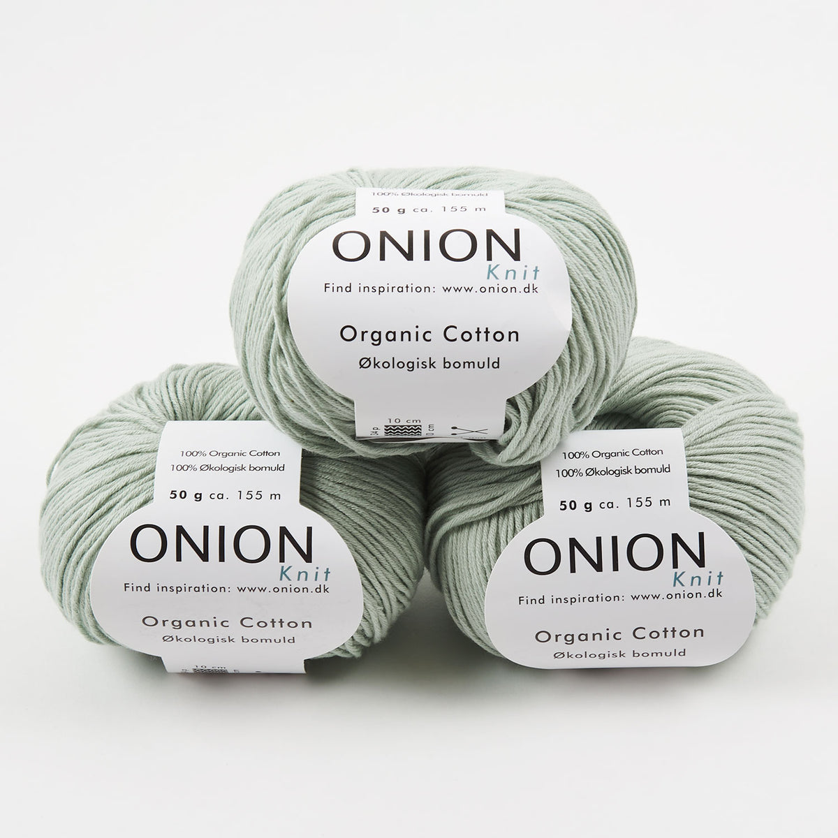 ORGANIC COTTON - V116 LYS DOUCE GRØN