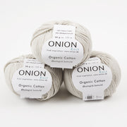 ONION ORGANIC COTTON - V117 KITGRÅ Cotton Sport grey Yarn
