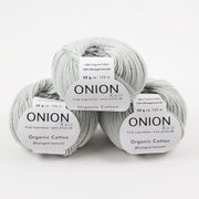 ONION ORGANIC COTTON - V118 LYS GRÅ Cotton Sport grey Yarn
