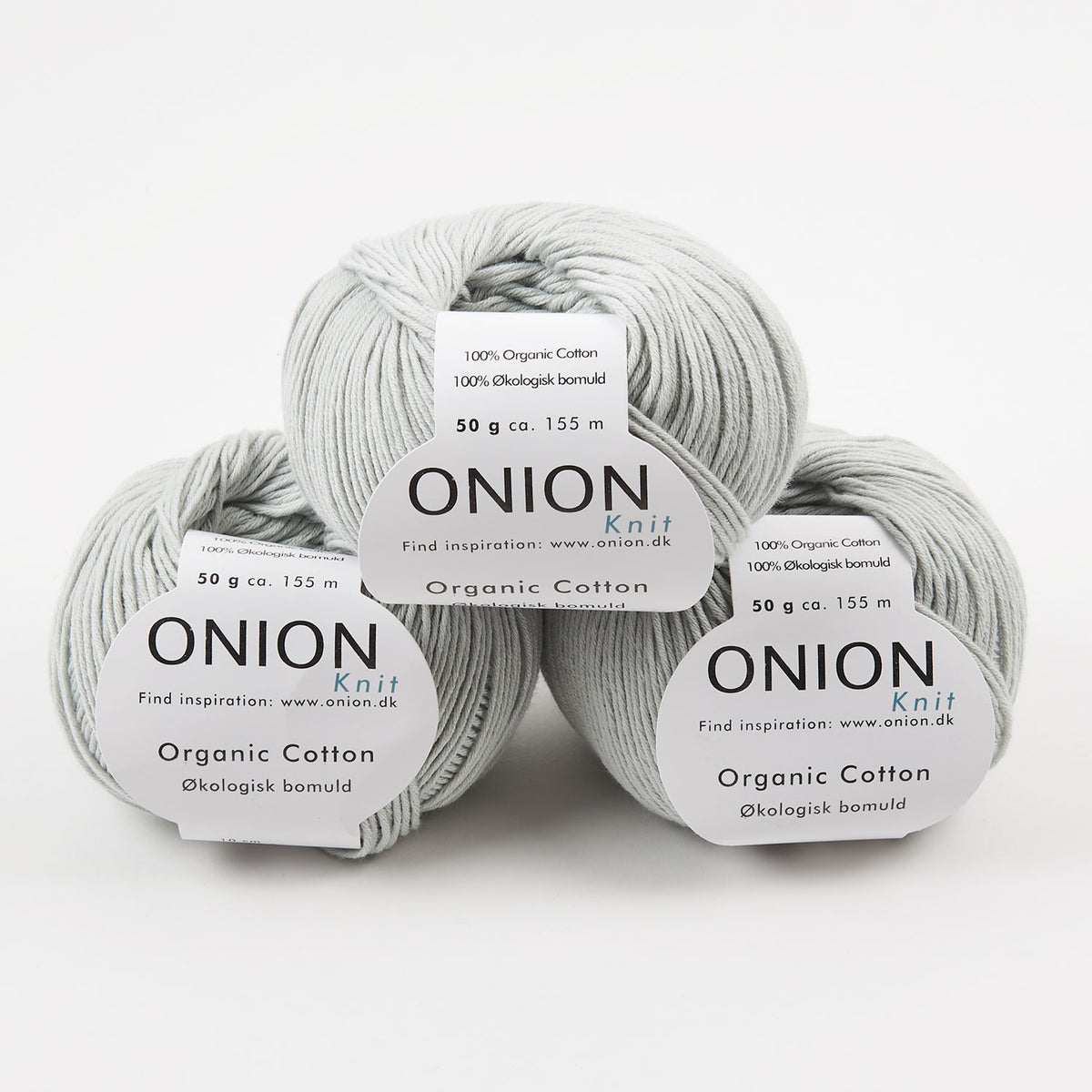 ORGANIC COTTON - V118 LYS GRÅ