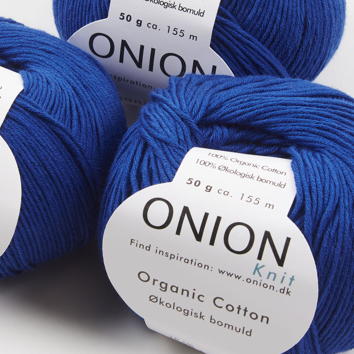 ORGANIC COTTON - V119 BLÅ KOBOLT