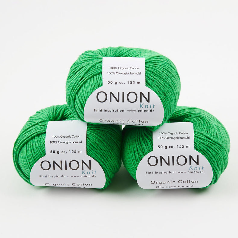 Organic Cotton - V120 Græsgrøn